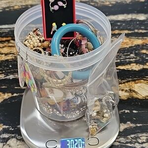 Wearable Mixed Jewelry LOT 3Lbs